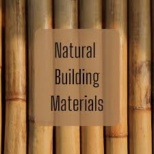 natural building materials