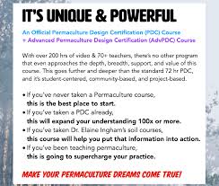 permaculture design certificate cost